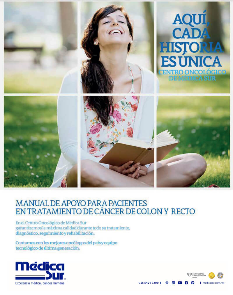 Manual de apoyo para pacientes en tratamiento de c�ncer de colon y reccto